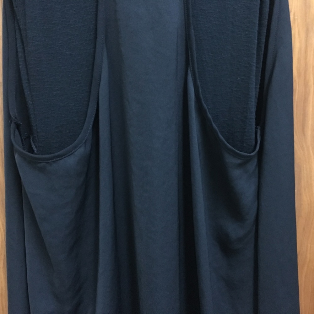 Rag & Bone Black Double Layer Layered Tank Midi D… - image 8